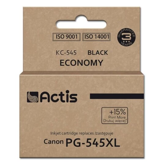 Kompatibel blekkpatron Actis KC-545 Black