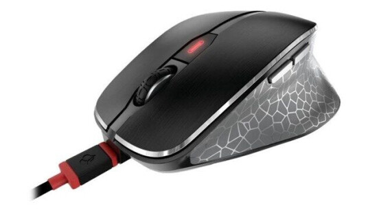 Cherry MW 8C Ergo Trådløs Optisk Mus med 3200 DPI - Svart