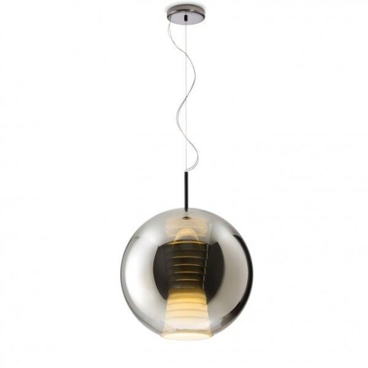 Fabbian Stor Taklampe Beluga Royal D57 Titanium