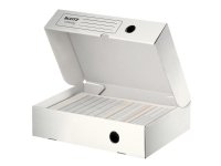 Leitz Infinity - Boksfil - bokryggbredde: 80 mm - for A4 - hvit Leitz Infinity - Boksfil - bokryggbredde: 80 mm - for A4 - hvit