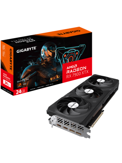 GIGABYTE Radeon RX 7900 XTX GAMING OC 24GB GDDR6 - 24GB GDDR6 RAM - Grafikkort