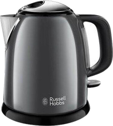 Russell Hobbs Colours Plus Mini Vannkoker 2400 W 1 Liter Grå Russell Hobbs Colours Plus Mini Vannkoker 2400 W 1 Liter Grå
