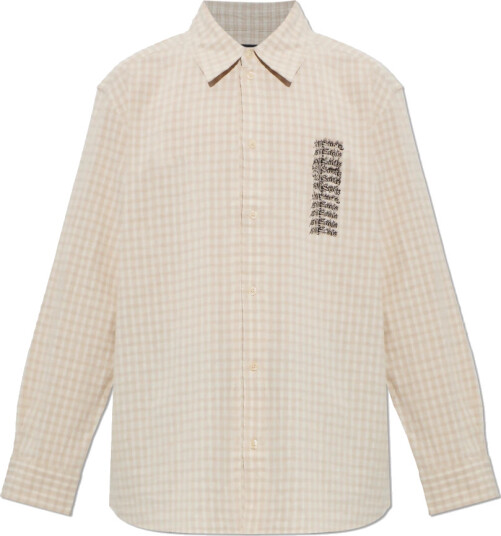 AllSaints Herre Skjorter Beige XS,