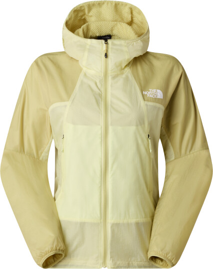 The North Face Women"s Ridgelite FUTUREFLEECE Wind Jacket Lemon Mist/Pear M