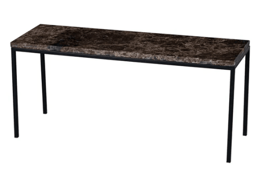 Trend Collection Westford Sofabord Marmor Brun 90 x 30 x 40 cm