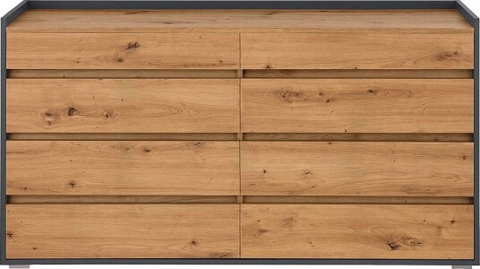 Loft24Kommode 8 skuffer KosmoBrunKommoder Loft24Kommode 8 skuffer KosmoBrunKommoder