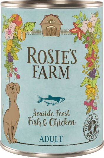 Rosie'S Farm Våtfôr Adult & Kylling Fisk 24 X 400 G