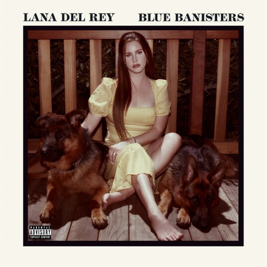 Lana Del Rey Blue rekkverk Lana Del Rey Blue rekkverk