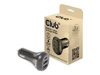 Club 3D 36Watt strømadapter for bil