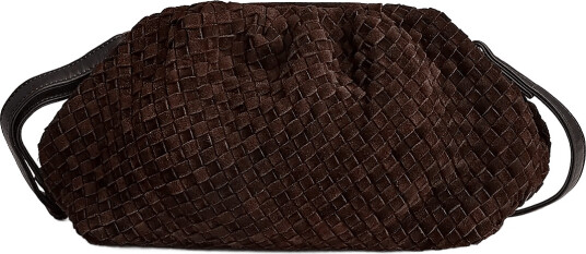 DEPECHE Berlin Clutch   Brown   ONE SIZE