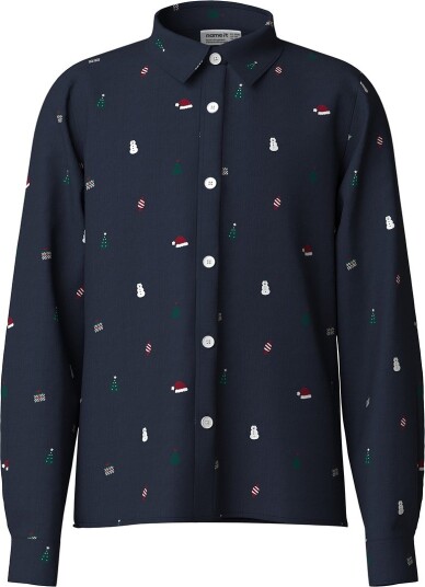 Name It Nkmviggo Ls Shirt   NAVY BLAZER   116