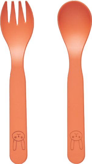 OYOY Pullo barnbestikkesett Apricot OYOY Pullo barnbestikkesett Apricot