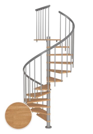 Dolle Montreal Spiral Eik Oljet Pearl Grey Classic3 14T Ø160