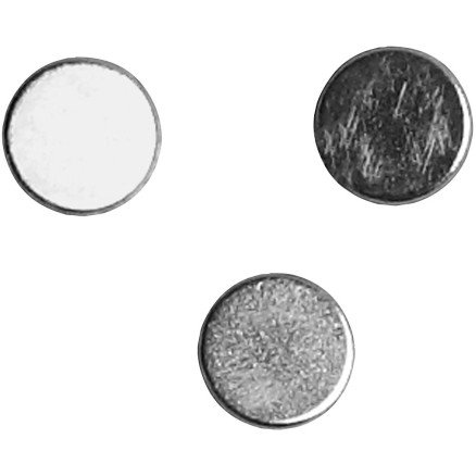 Diverse Kraftig magnet "NdFeB" dia 5 mm tykkelse 2 mm 10 stk 1 pk