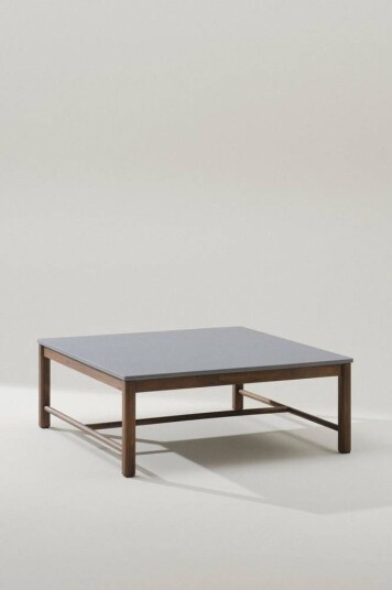 Fonthill salongbord 100x100 cm Teak/grå