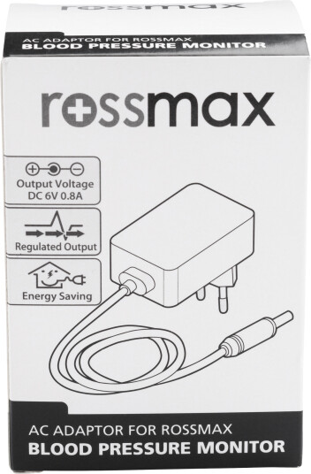 AC-adapter til Rossmax blodtrykksapparat 1 stk