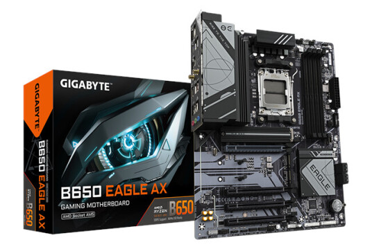 Gigabyte B650 EAGLE AX ATX Hovedkort med DDR5 RAM og AM5 Sokkel Gigabyte B650 EAGLE AX ATX Hovedkort med DDR5 RAM og AM5 Sokkel