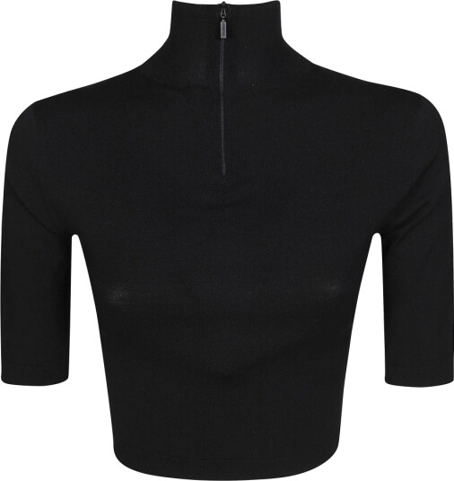 Max Mara Dame Strikkevarer Svart S,