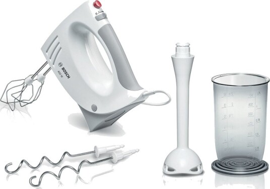 Bosch MFQ3540 Håndmikser 450W med Tilbehør Hvit/Grå