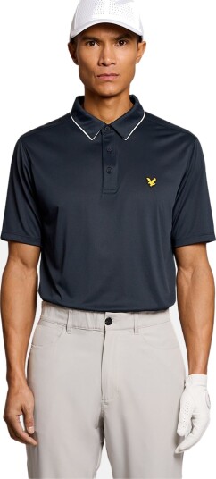 Lyle&scott Golf Contrast Collar Polo