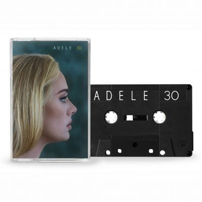 Adele 30 Kassett Adele 30 Kassett