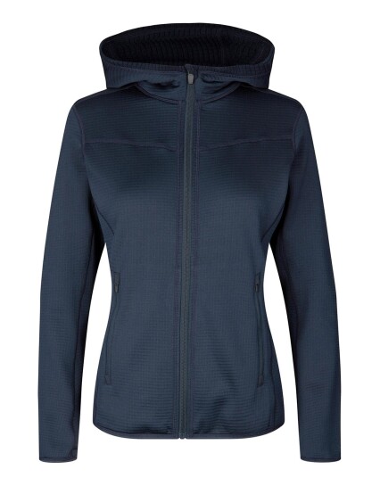 ID Cardigan Stretch Comfort Women Blå