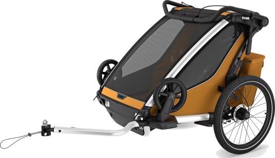 Sykkelvogn Thule Chariot Sport 2 Natural Gold G3