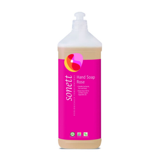Sonett rose håndsåpe refill 1 liter Sonett rose håndsåpe refill 1 liter