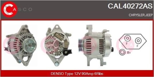 Dynamo CASCO CAL40272AS Dynamo CASCO CAL40272AS