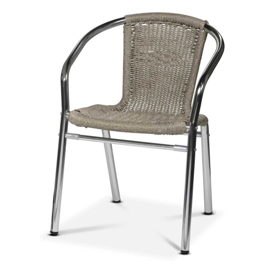 Merx-team Alu-bistro lenestol Khaki Beige Merx-team Alu-bistro lenestol Khaki Beige