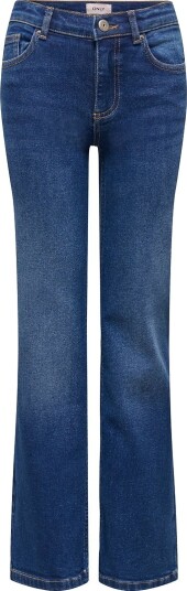 Kids Only Jeans KogJuicy Bred Dark Blue Denim Kids Only 12 år (152) Jeans Blå