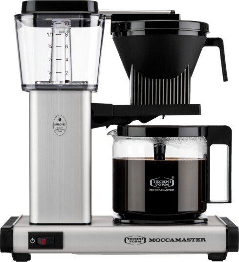 Moccamaster Kaffetrakter 53750 (Matt Silver)
