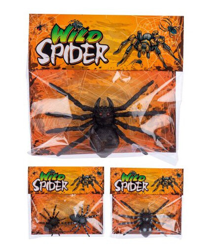Wild Spider Edderkopp Figurer assortert