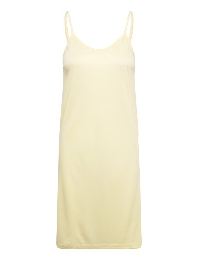 A View Slip Dress Yellow 34
