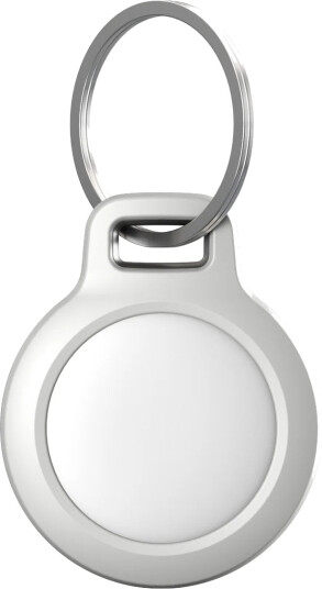 Nomad AirTag Rugged Keychain Hvit Nomad AirTag Rugged Keychain Hvit