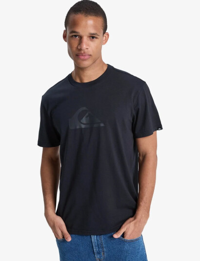 Quiksilver Ev Comp Logo Ss - Navy - L