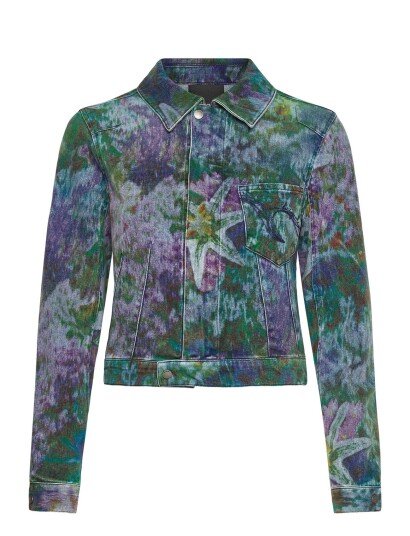 Desigual Woman Denim Trucker Jacket Blue S