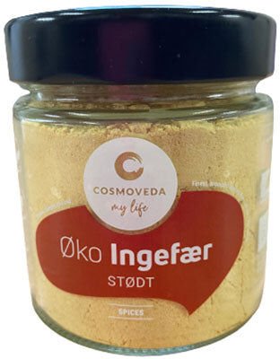 Cosmoveda Ingefær Pulver Økologisk 80 gr Cosmoveda Ingefær Pulver Økologisk 80 gr