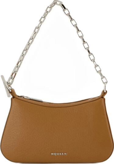 Alexander McQueen Dame Vesker Brun ONE SIZE, Alexander McQueen Dame Vesker Brun ONE SIZE,