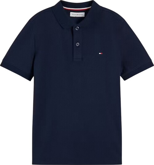 Tommy Hilfiger Flag Polo Ss Navy 110