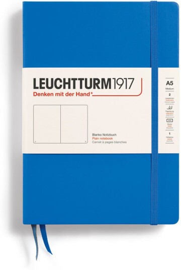 Leuchtturm1917 Notebook Plain A5 Hardcover Sky