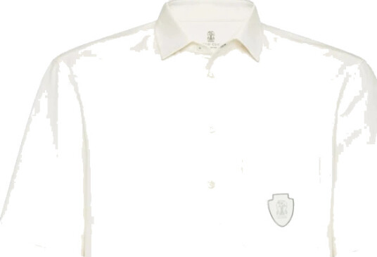 Brunello Cucinelli Herre Topper Hvit 2XL,