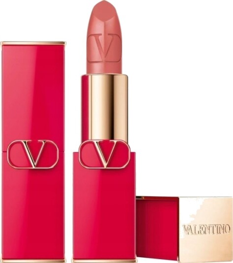 Valentino Valentino Rosso Satin Finish Cream Lipstick 101A Refillable 3.5 G 