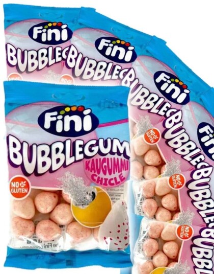 12 stk Fini Dino Eggs Bubblegum   Dinosauregg Tyggegummi   Hel Eske 900 gram