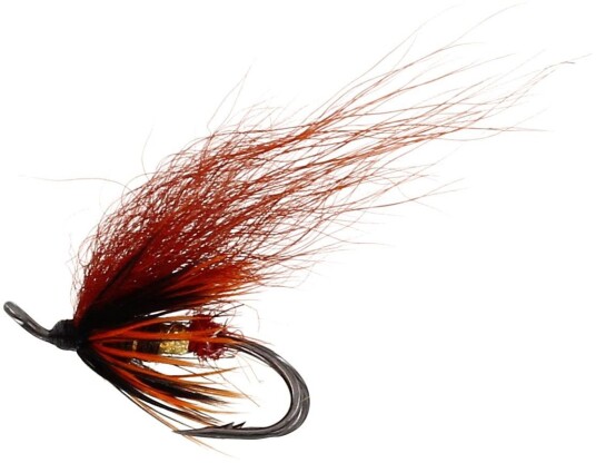 Unique Flies Phatakorva Vmc 8909 #8 Double Red/black