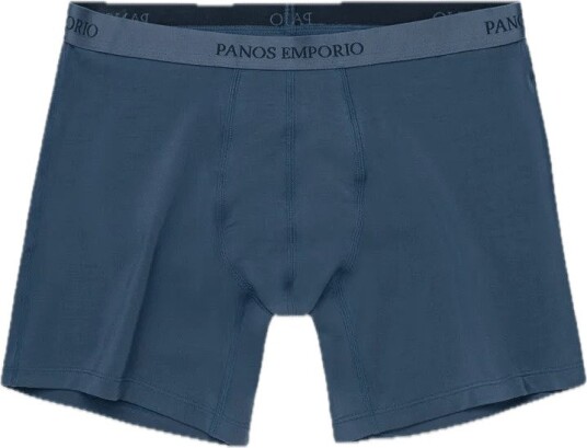 Panos Emporio 2pk Lyocell Pouch Boxer Bracken/bering Sea L