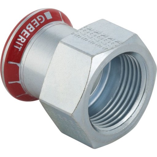 Geberit 1551028 Overgangsmuffe innv. gjenge, galvanisert 12 x 15 mm