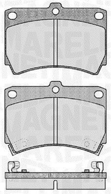 Bremseklosser MAGNETI MARELLI 363916060286