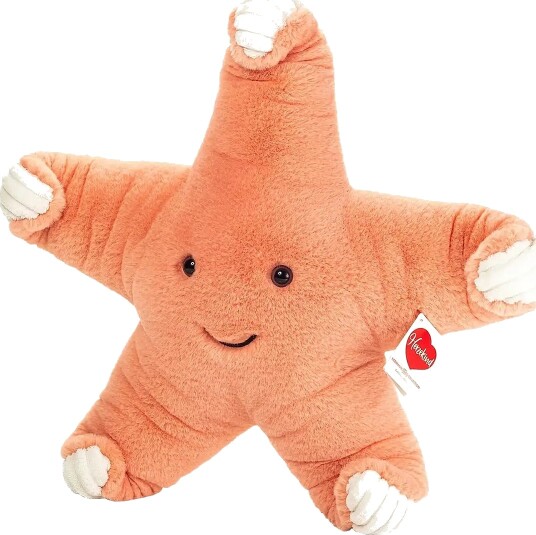 Teddy Hermann Starfish Fluffy 40 cm Orange One Size Teddy Hermann Starfish Fluffy 40 cm Orange One Size