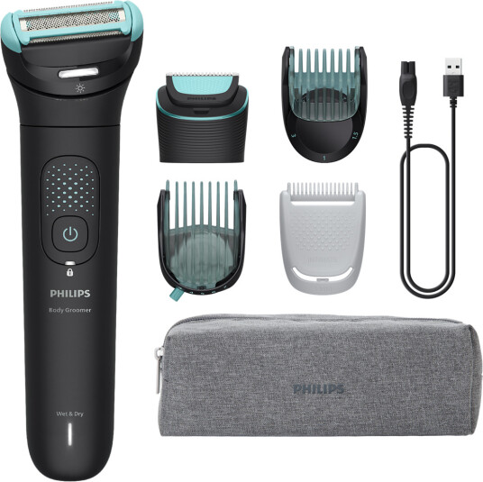 Philips Body Groomer 7000 Serien 2D flexhuvud och dubbelt trim  och raksystem BG7470/15